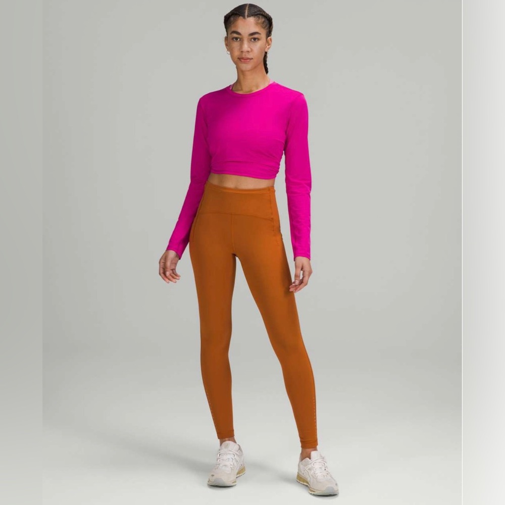 Lululemon Swift Speed High Rise Tight 28” in Butternut Brown, Size 12
